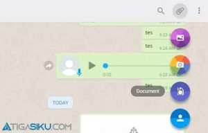 Kirim File Excel Lewat WhatsApp Web